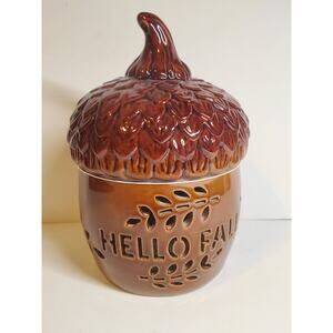 LED Ceramic Acorn  - 5"